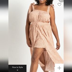 Eloquii rumper w/ skirt